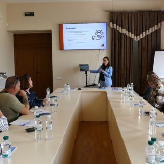 У Калуші стартував ветеранська бізнес-школа «Ridni-Razom»