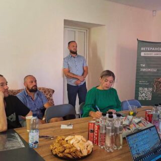 Від ідеї до власної справи: ветерани Калуської громади навчалися створювати бізнес-плани та розвивати бренд
